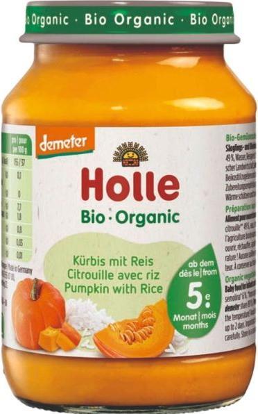Image du produit Holle Courge avec riz (190 g)