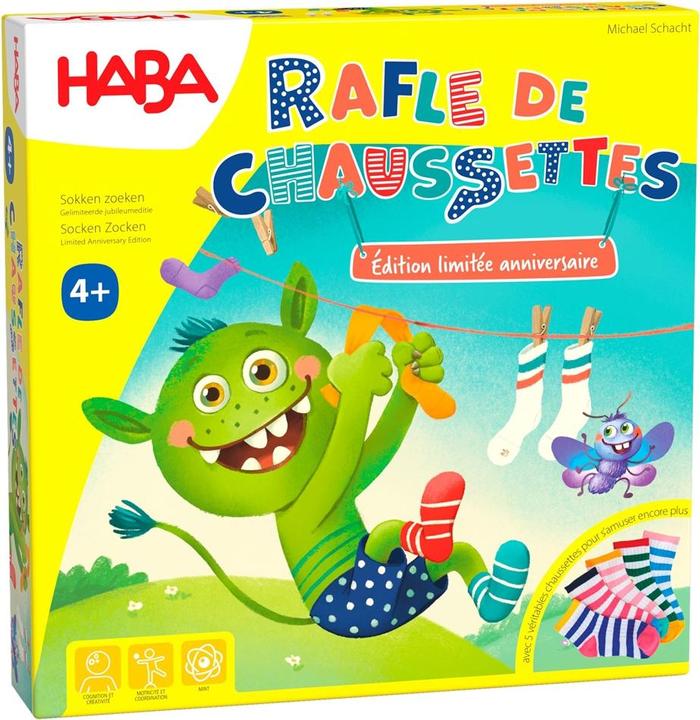 Produktbild Haba Rafle de chaussettes Édition anniversaire (Deutsch, Französisch, Italienisch, Englisch)