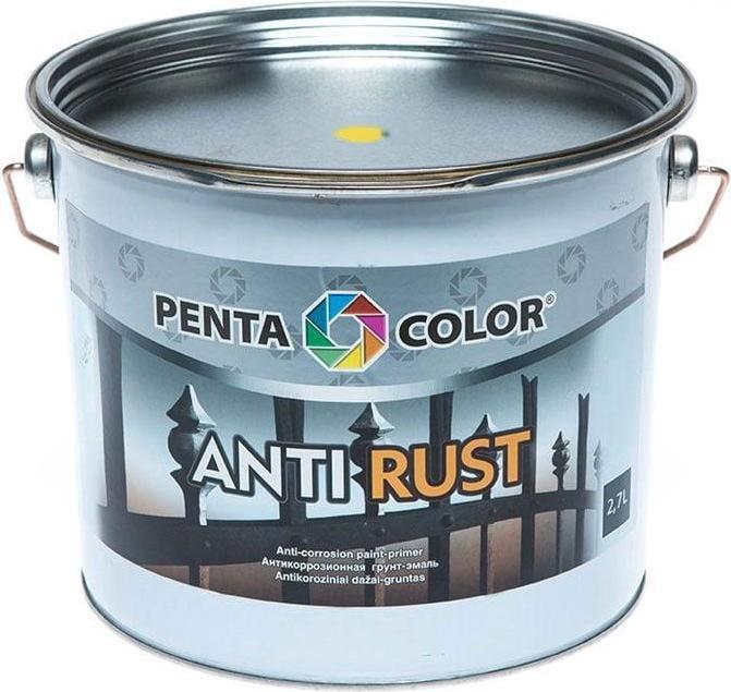 Actual product image Pentacolor Anticor Paint Anti-Rust Yellow 2.7l (2700 ml)