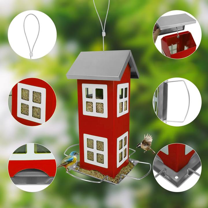 Actual product image Relaxdays feeder