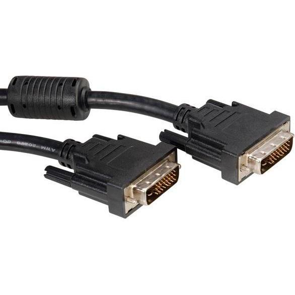 Roline Nero Dvi — Dvi (3 M), Cavo Video,