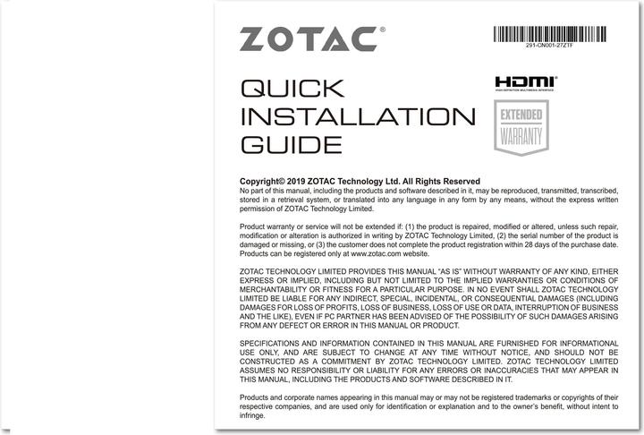Actual product image Zotac GeForce RTX 3060 Ti Twin Edge OC LHR (8 GB)