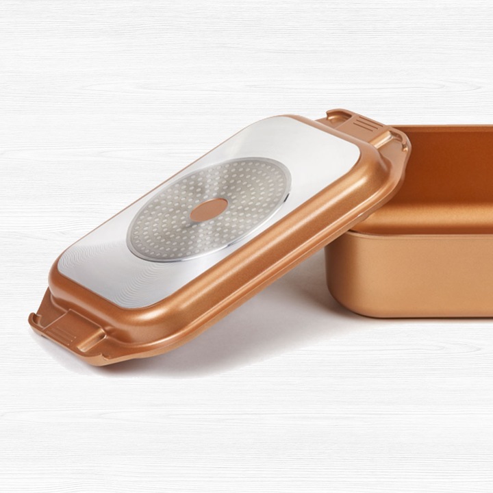 Actual product image Livington Copperline Wonder Cooker (Casserole + Stewpot, Aluminium)