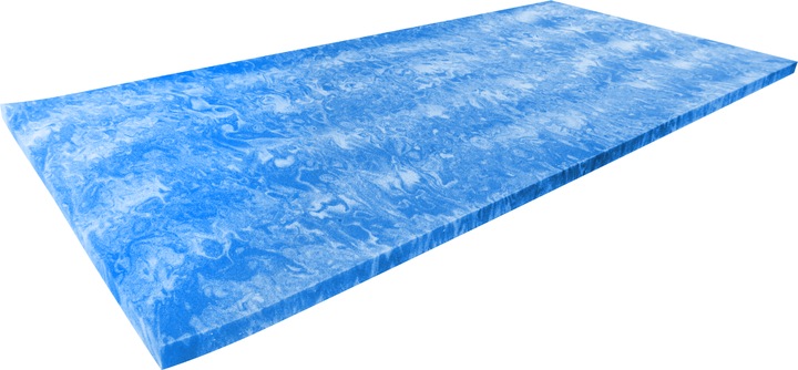 Actual product image AM Qualitätsmatratzen Gel Foam Topper (without cover) (100 x 200 cm)