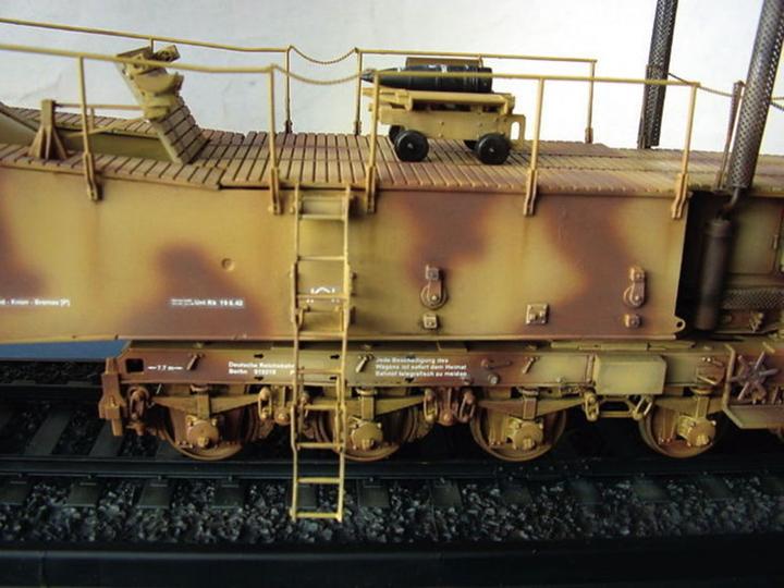 Produktbild Trumpeter Eisenbahngeschütz Leopold 280mm K5 (E)