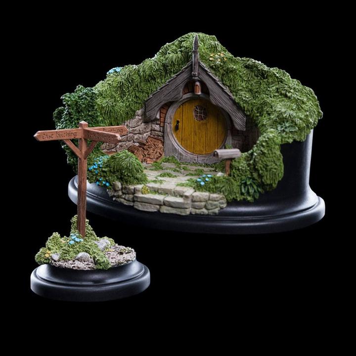 Actual product image Weta Workshop Le Hobbit Un voyage inattendu statuette 5 Hill Lane 9 cm