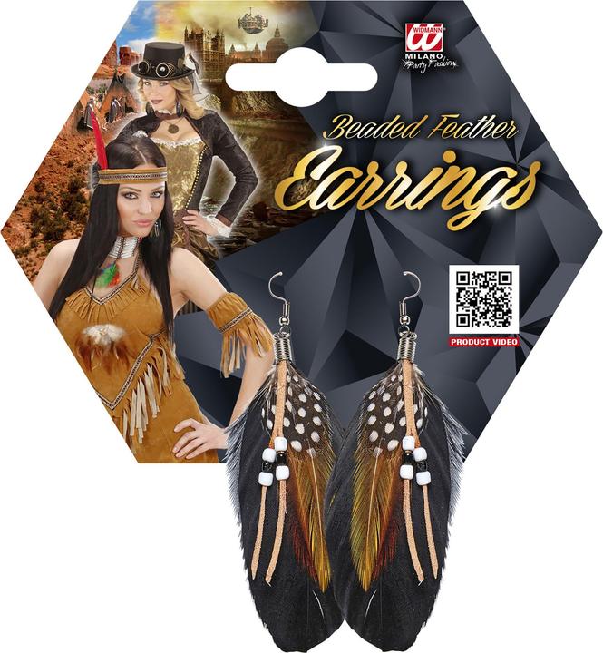 Produktbild Widmann Indianer Ohrringe