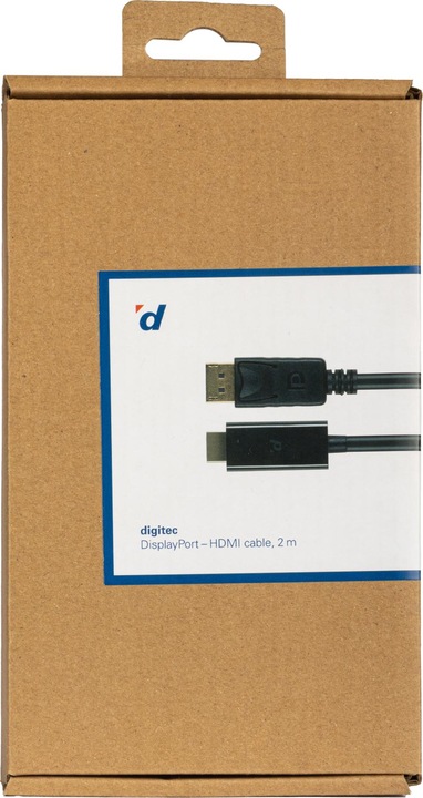 Image du produit Digitec DisplayPort - HDMI (2 m, DisplayPort, HDMI)