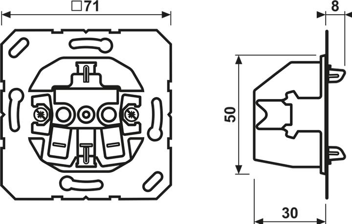 Produktbild JUNG Sockel