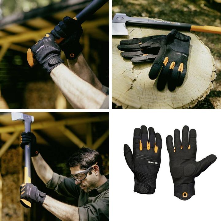 Actual product image Fiskars 1071150 Axe and tool glove, size 10 1 pair (10)