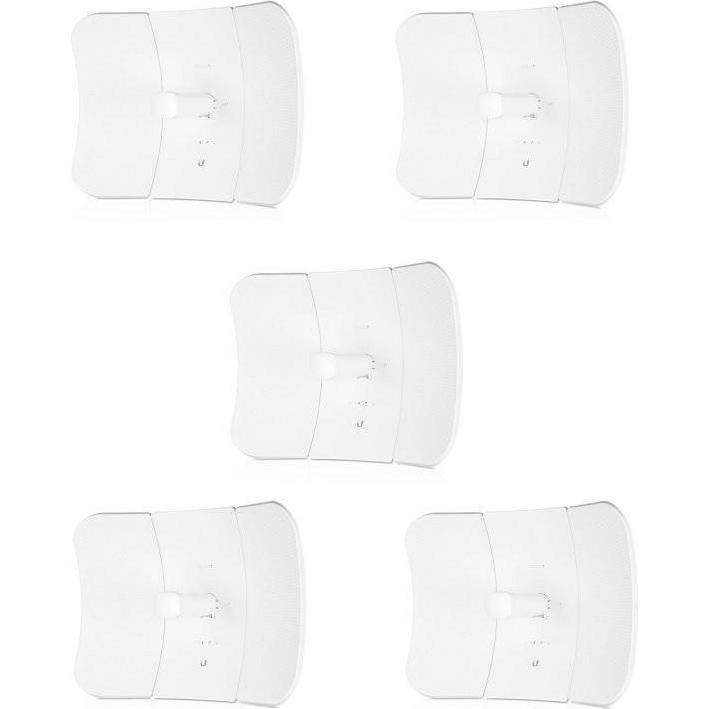 Ubiquiti LBE-5AC-LR-5 - LiteBeam 5AC, grosse Reichweite, 5er-Pack, Access Point