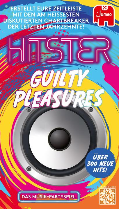 Produktbild Jumbo Hitster - Guilty Pleasure (Deutsch, 2 - 10 Spieler)
