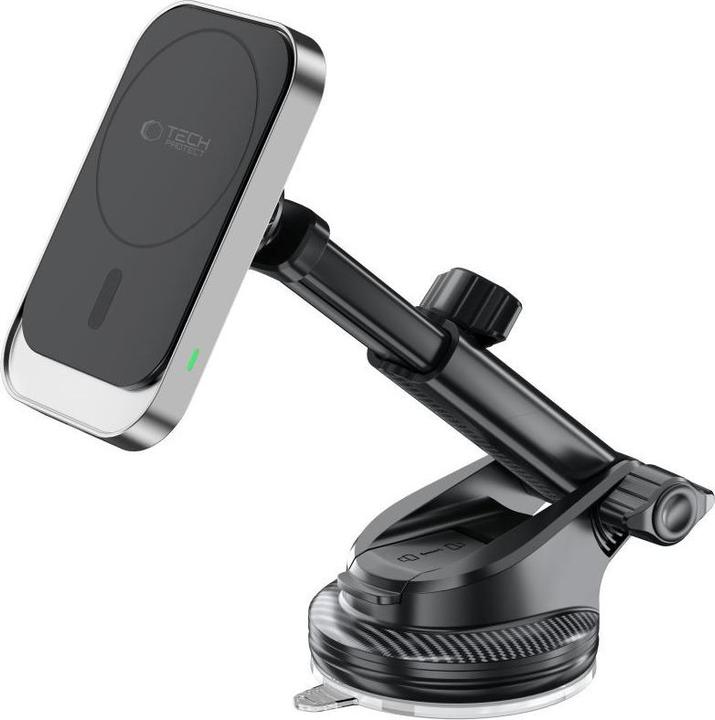 Produktbild Tech-Protect MM15W-V9 Car Holder with MagSafe for Dashboard and Air Vent 15W - Black