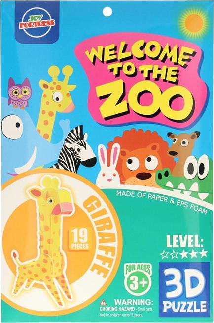 Produktbild Bausatz 3D-Giraffe