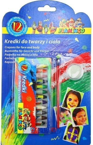 Immagine prodotto Titanum Buntstifte für Gesichts- und Körperbemalung, 12 Farben (12x)