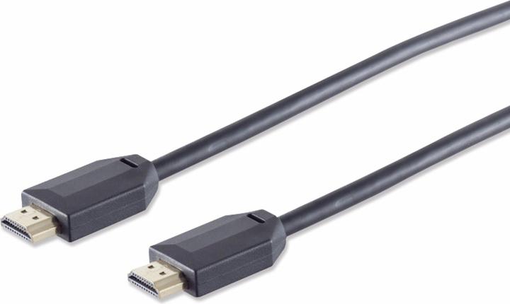 Produktbild Shiverpeaks S/CONN maximum connectivity Ultra HDMI Kabel, 10K, PVC, schwarz, 1,5m (1.50 m, HDMI, 2.1)