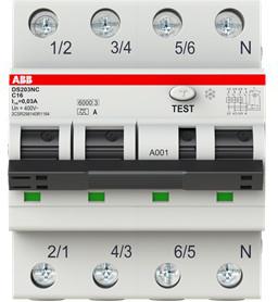 Actual product image ABB DS203NCA-C16/0,03 FI/LS Switch