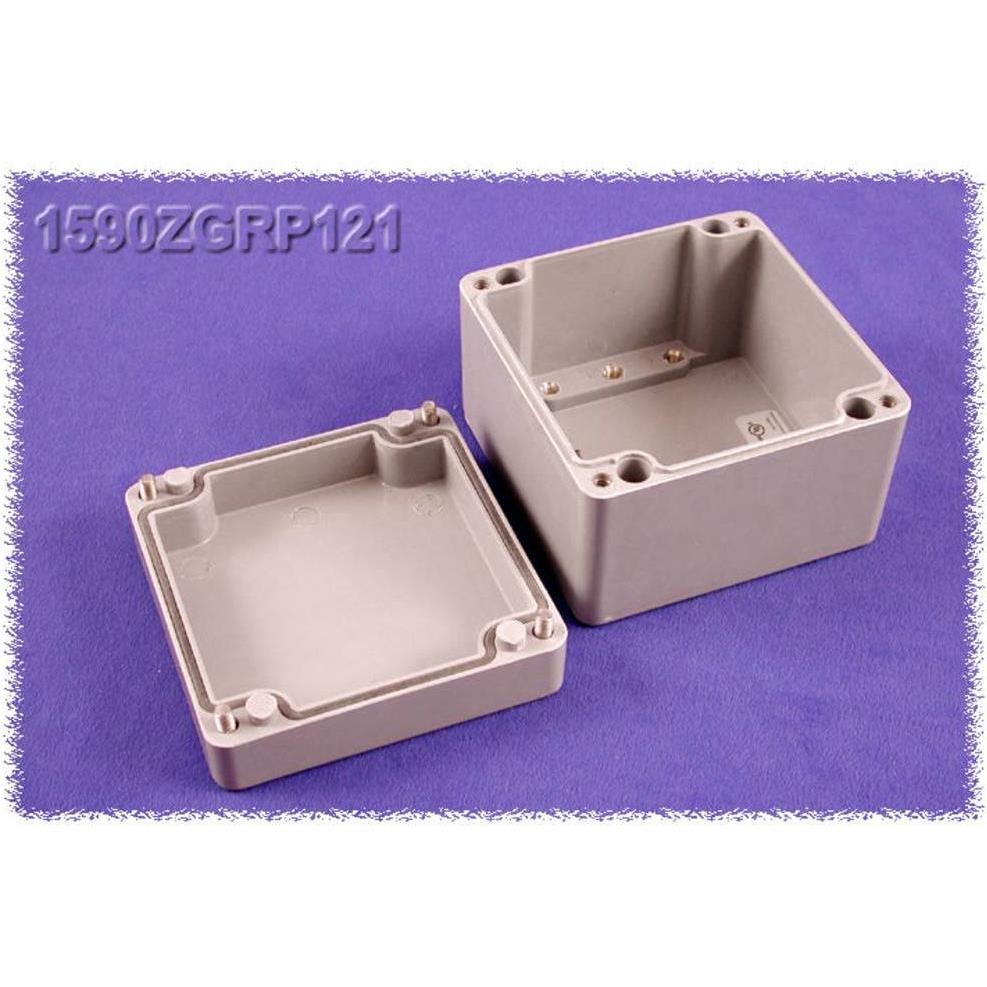 Hammond 1590ZGRP121 Universal-Gehäuse (Gehäuse), Elektronikzubehör + Gehäuse, Grau