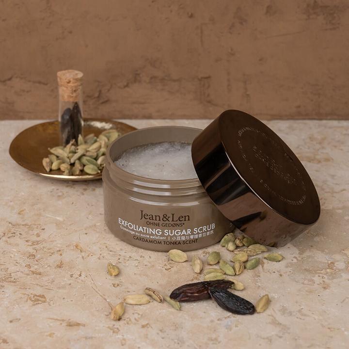 Actual product image Jean & Len Sugar Scrub Cardamom/Tonka, 250 g