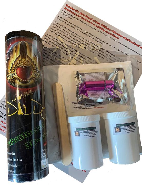 Your-Dildo Kit d'empreintes de pénis XL, Black