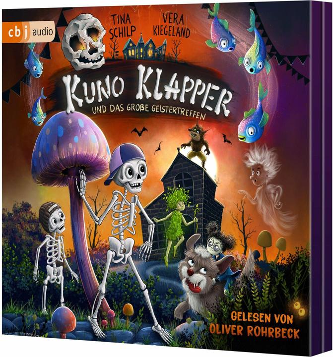 Kuno Klapper und das grosse Geistertreffen (Rohrbeck olivastro, Tina Schilp, Tedesco)