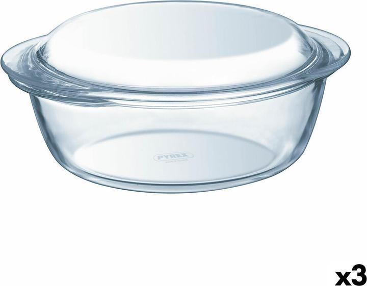 Image du produit Pyrex Topf mit Deckel Essentials 2,1 L (3 Stück)