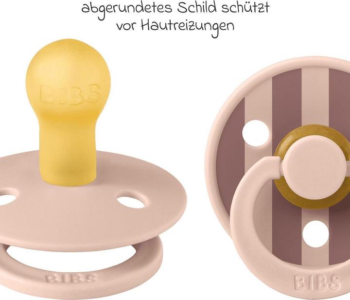 Produktbild Bibs - Pacifier Studio Colour 2 PACK Block Latex - Blush Mix - Size 1 (2x, 0 - 6 Monate)