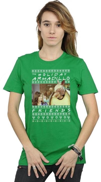 Immagine prodotto Friends Fair Isle Holiday Armadillo Maglietta Ampia Donna (L)