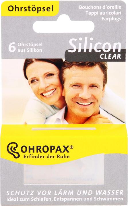 Ohropax Silicon Clear (6 x)