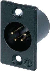 Produktbild Neutrik Kabelbuchse XLR schwarz 4-polig