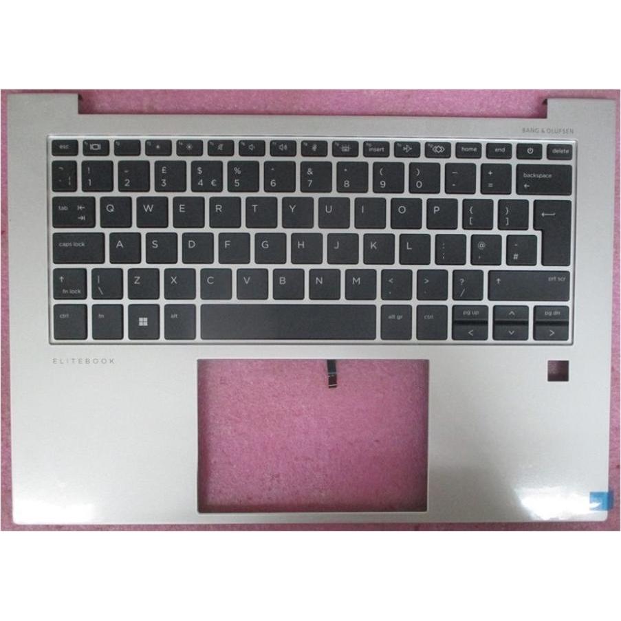 HP Top Cover W/Keyboard CP BL SR, Notebook Ersatzteile, Grau