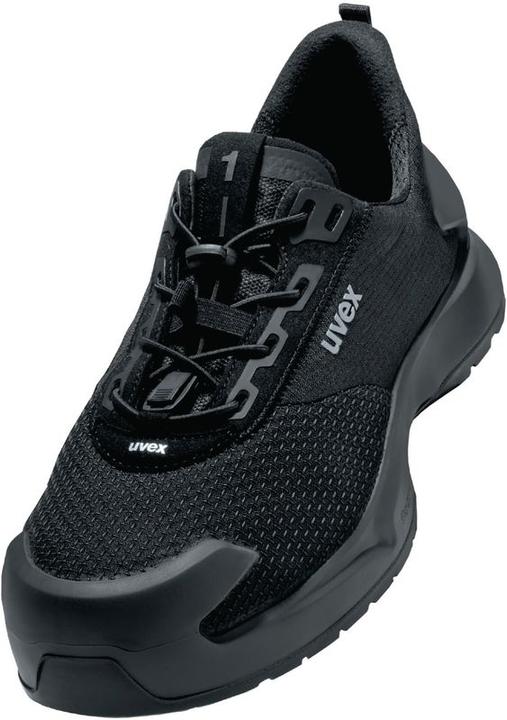 Uvex Safety uvex 1 x-craft Halbschuhe S1 PL 68002 schwarz Weite 11 Grösse 48 (S1P, 48)