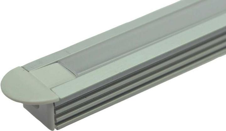 Produktbild Scharnberger+Hasenbein 39135 Aluminium Profil 1500x22x12mm inkl Abdeck. (1xklar/1xmatt) Endkappen