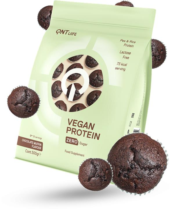 Actual product image QNT Vegan (Chocolate, 1 pcs., 500 g)