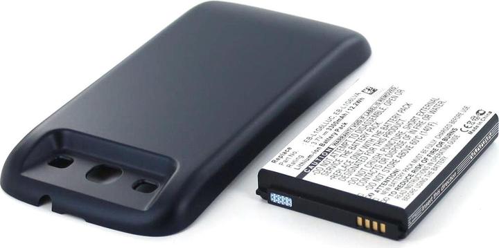 Actual product image AGI 96812 - Battery - Black - White - Lithium-ion (Li-ion) - 3300 mAh - 3.7 V - 63 mm