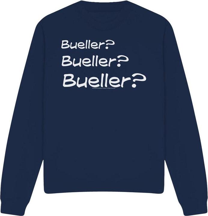 Actual product image Ferris Bueller´s Day Off Unisex Adult Bueller? Sweatshirt (S)
