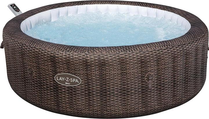 Bestway LAY-Z-SPA Bali Energieeffizienter aufbla sbarer Whirlpool 5–7 Personen Airjet (7 Persone)
