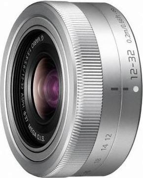 Image du produit Panasonic 12-32mm f/3.5-5.6 ASPH. méga O.I.S., argenté (Micro Four Thirds, Micro Four Thirds)