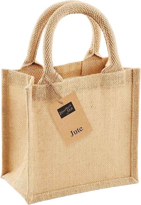 Actual product image Westford Mill Petite Jute Gift Bag (Gift bag, 1 x)