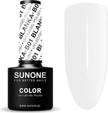 Actual product image Sunne Sunone Color Hybrid Nail Polish B01 Blanka 5g