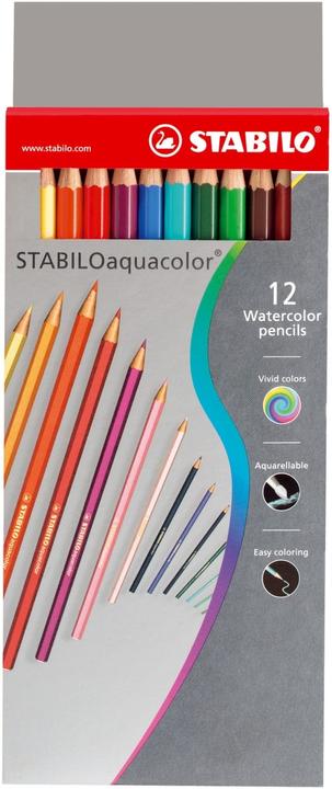 Actual product image STABILO Aquacolor case of 12 (12x)