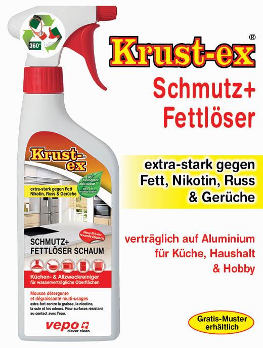 Actual product image Krust-ex Dirt+grease remover antibacterial replacement pack