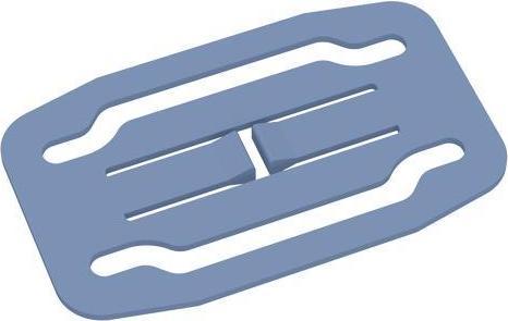 Produktbild GGK Stossstellenverbinder 3195 für Geräteeinbaukanal KVK 60 3195 (14 mm)