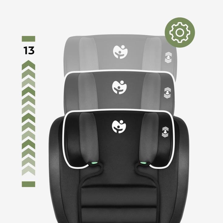 Productafbeelding Tulano Joy 25 Autositz Schwarz-Grau (Kinderzitje)