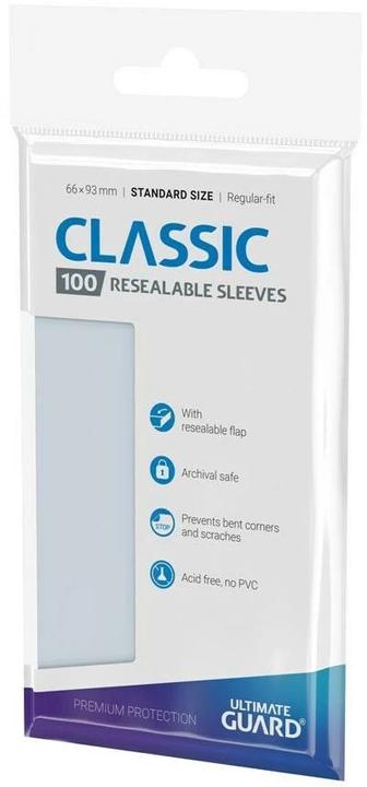 Produktbild Ultimate Guard Classic Resealable Sleeves
