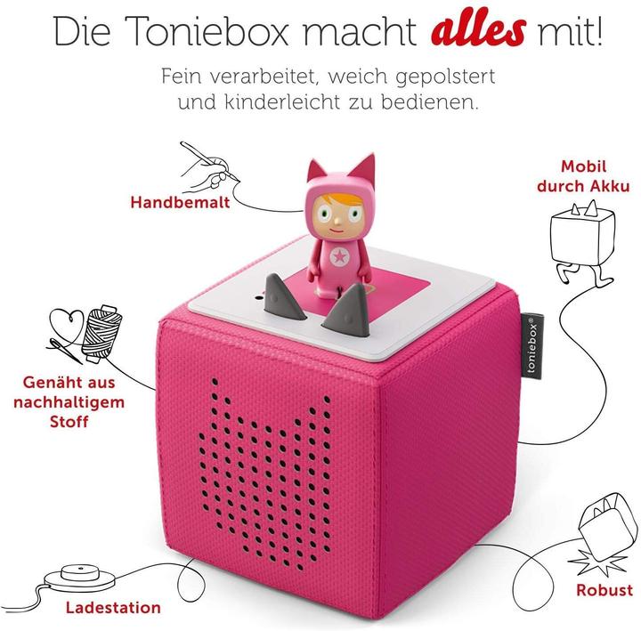 Immagine prodotto Tonies Toniebox Starter Set Rosa (tono creativo) (Tedesco)