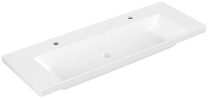 Produktbild Villeroy & Boch V&B Schrankwaschtisch SUBWAY 3.0 1300x470mm o ÜL m HL stone white C+ (470 mm, 1300 mm)