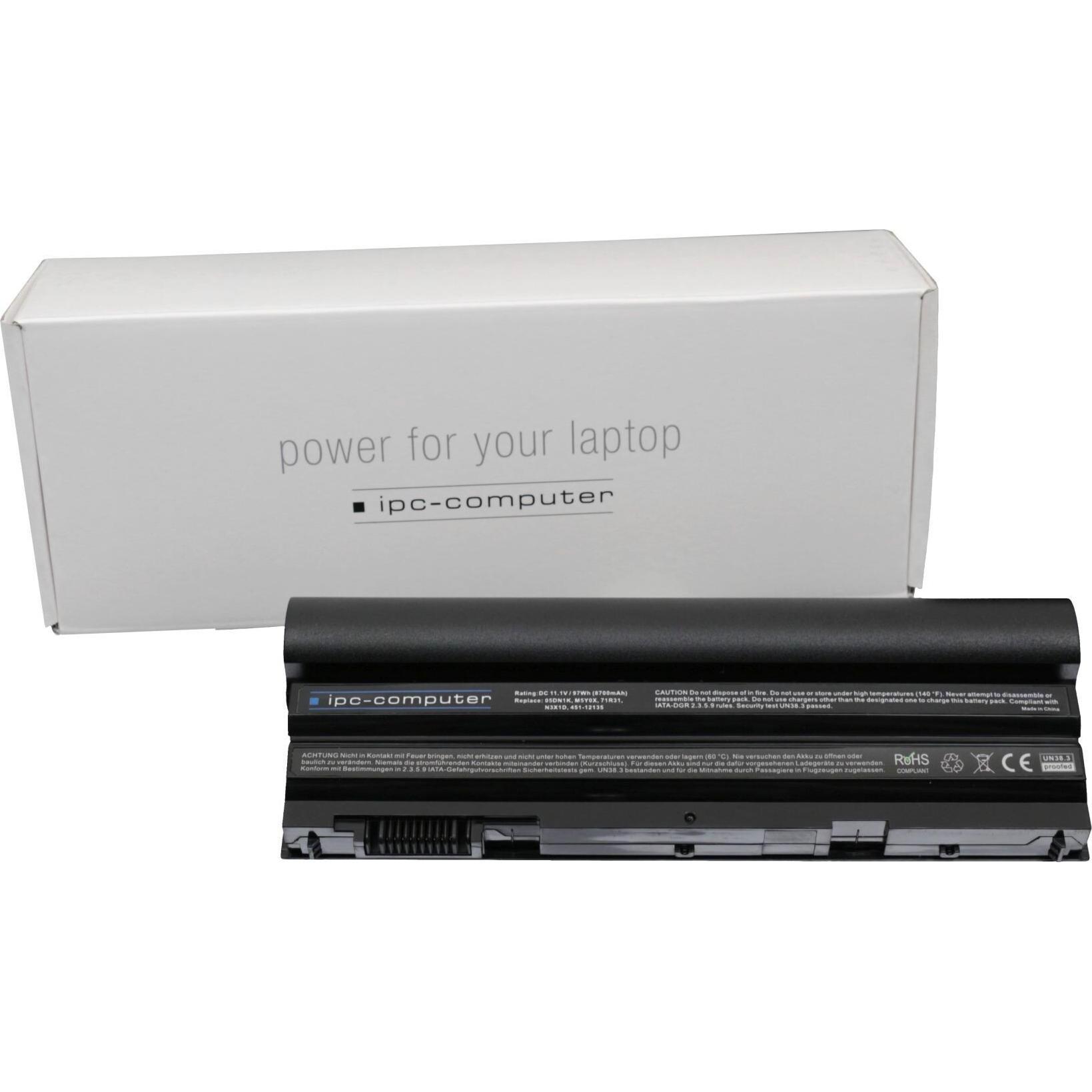 Thumbnail - IPC 312-1164 (9 Zellen, 8700 mAh), Notebook Akku