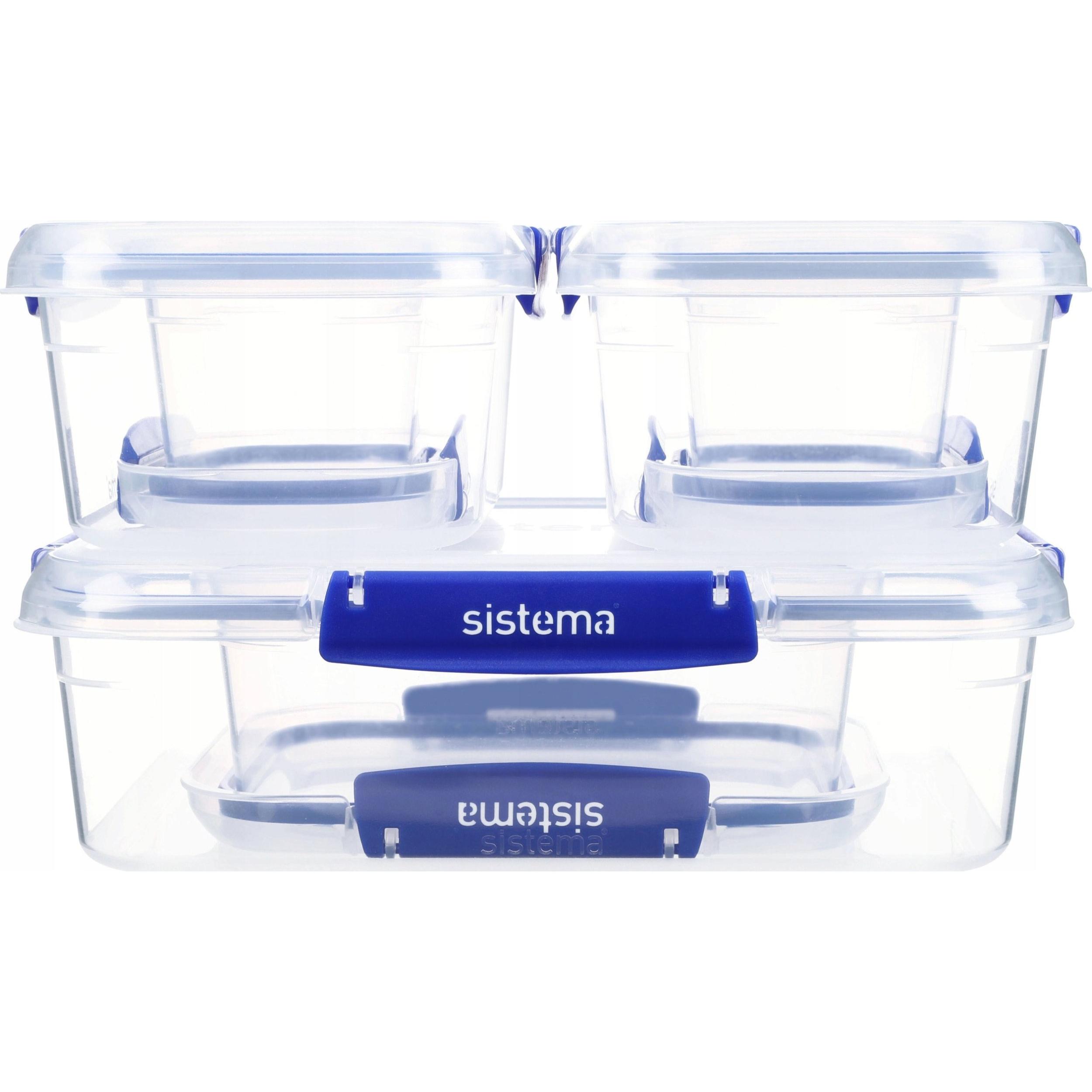 Thumbnail - Sistema Essentials Klip It Plus 6 Pack, Vorratsbehälter, Transparent