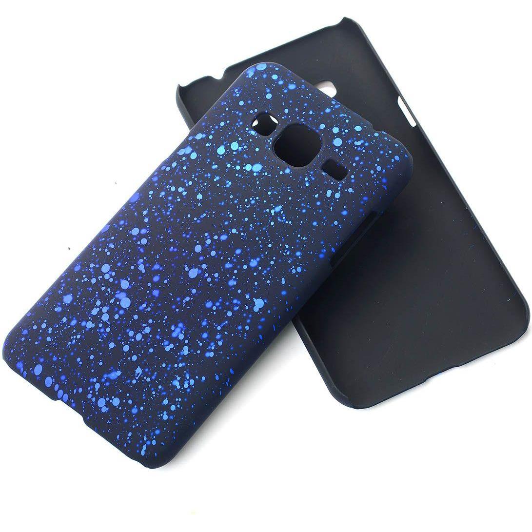 Thumbnail - König Design Handy Hülle Schutz Case Bumper Etuis für Samsung Galaxy J3 3D Sterne Blau (Samsung Galaxy J3 (2016)), Smart...